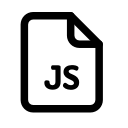 document, file, js, page, paper svg vector icon