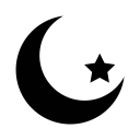 moon, night, star, weather svg vector icon