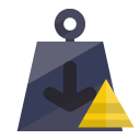 weight,pyramid icon