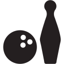 bawling, equipment, games, sports svg vector icon