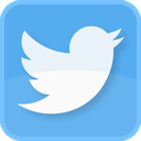blue bird, follow, retweet, square, tweet, tweets, twit, twitter, twitter bird, twitter logo, twitter symbol icon