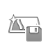 silver,diskette icon