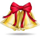 christmas,bell icon