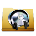 folder,try,orange,music icon
