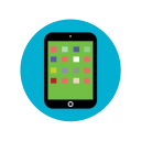 ipad, ipad mini, screen, tablet svg vector icon