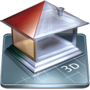 3d, software icon