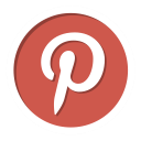 pinterest svg vector icon