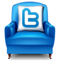 chair, furniture, twitter icon
