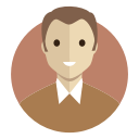 avatar, business, face, people svg vector icon