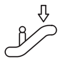 air, airline, airplane, airport, airship, elevator svg vector icon