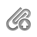 clip,clip up,up icon