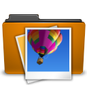 orange,folder,image,pic,picture,photo icon