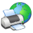 web,printer,print icon