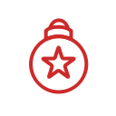 ball, christbaumkugel, christmas, christmas-ball, star, weihnachten, weihnachtskugel, x-mas svg vector icon