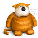 cat, teddy bear, toy icon