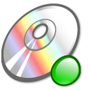 cdrom, mount icon