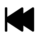 backward, skip svg vector icon