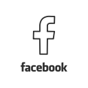 facebook, facebook button, facebook logo, social media svg vector icon