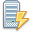 server,lightning icon