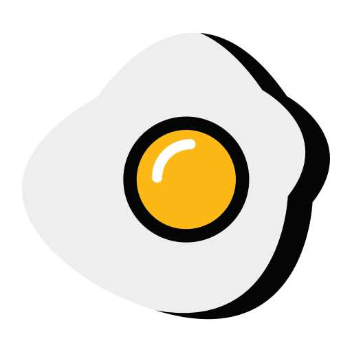 Fried Eggs svg vector icon