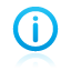 blue, frame, information icon