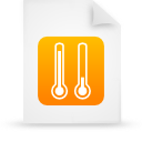 file,document,paper,orange icon