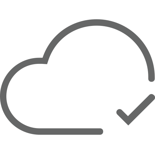 Cloud svg vector icon