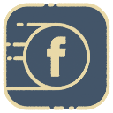 facebook, media, social svg vector icon