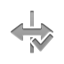 flip,horizontal,checkmark icon