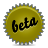 beta, green, splash icon