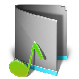 music,folder,alt icon