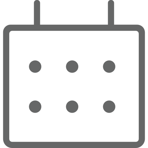 Calendar Attendance svg vector icon