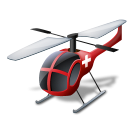 helicopter, medical, transportation, vehicle icon
