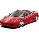 ferrari,car,automobile,vehicle,sports car,racing car,transportation,transport icon