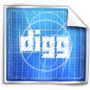 blue print, digg icon