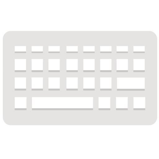 Keyboard svg vector icon