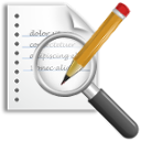 new,edit,find,replace,write,writing,seek,search icon