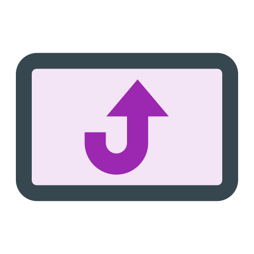 Rotate To Portrait svg vector icon