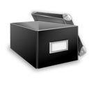 box, open icon