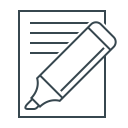 felt-tip pen, important note, note, notes, text svg vector icon