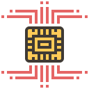 ai, artificial intelligence, electronics, futuristic, robotics, science fiction, technology svg vector icon