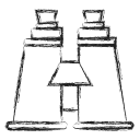 binocular, camping, glass, telescope, zoom svg vector icon