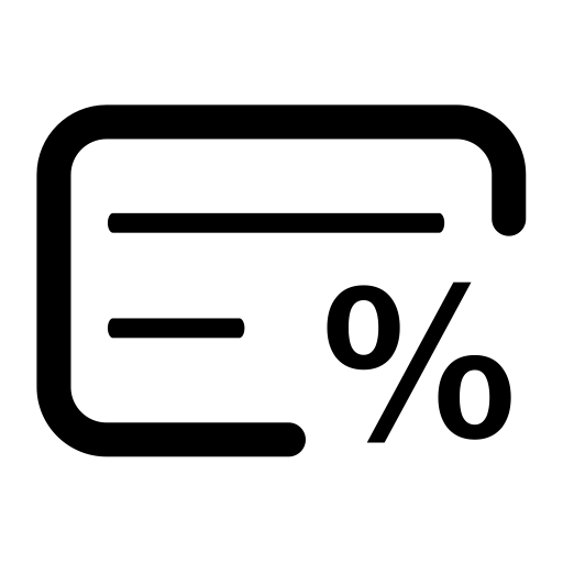 Discount svg vector icon