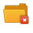 folder,remove icon