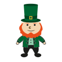 color, day, doodle, fairytale, green, man, patrick svg vector icon