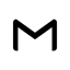 gmail,black icon