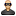 user,thief,baldie,account,profile,people,human icon