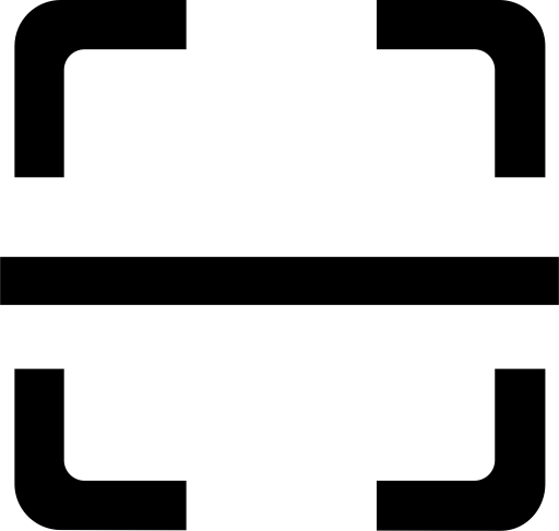Scan svg vector icon