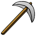 iron, pickaxe icon