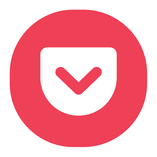 Pocket svg vector icon